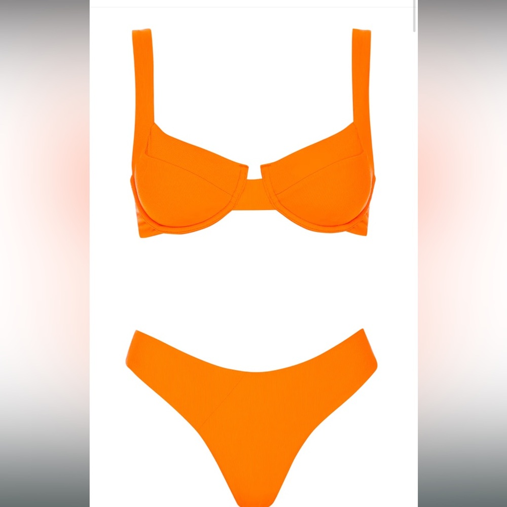 Kulani Kinis Large Orange Bikini, like new